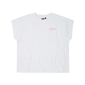 Y,IWO / “Totally Awesome” Cap Sleeve WHITE