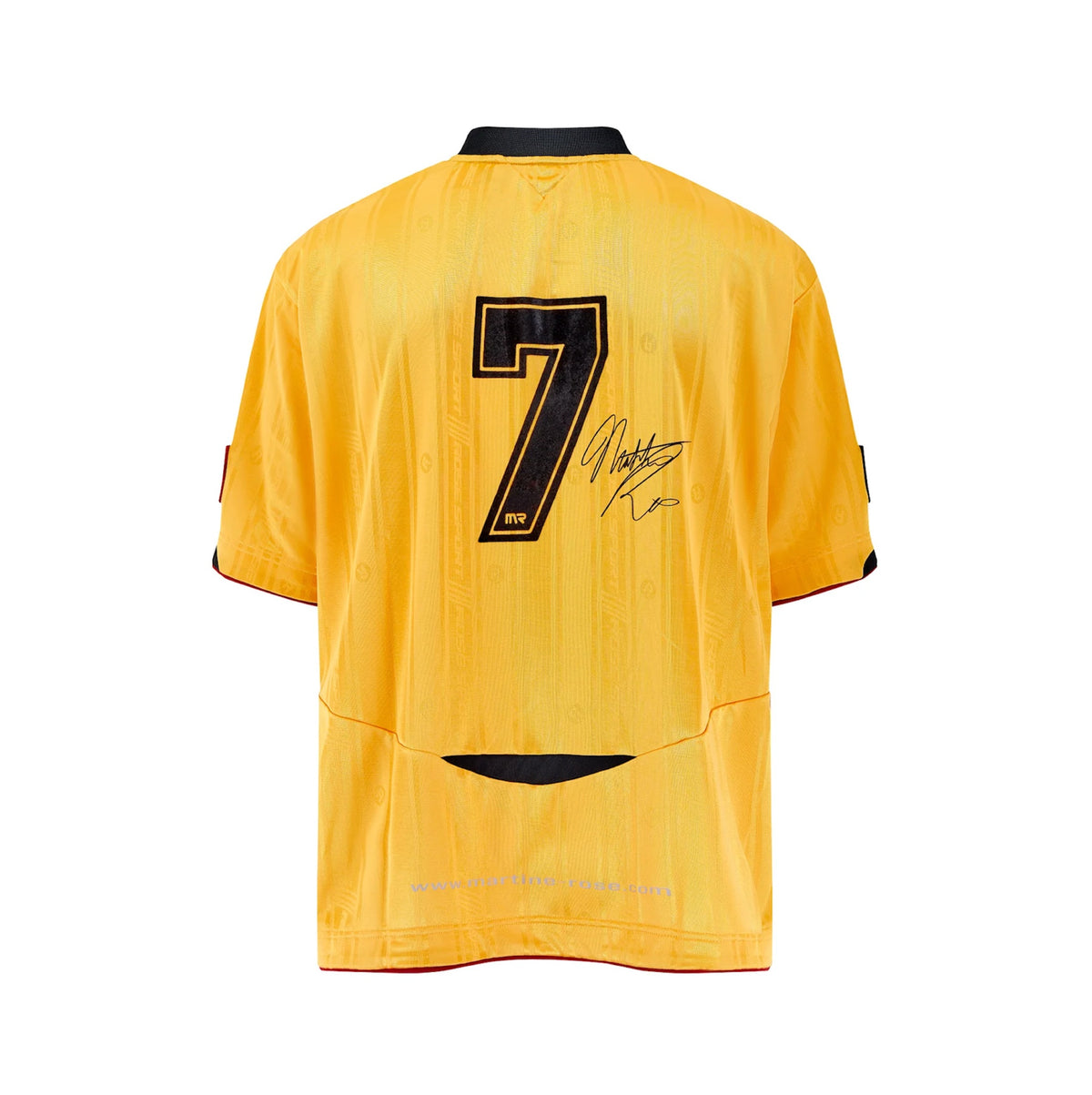 Martine Rose / PRINTED FOOTBALL TOP YELLOW GOLD