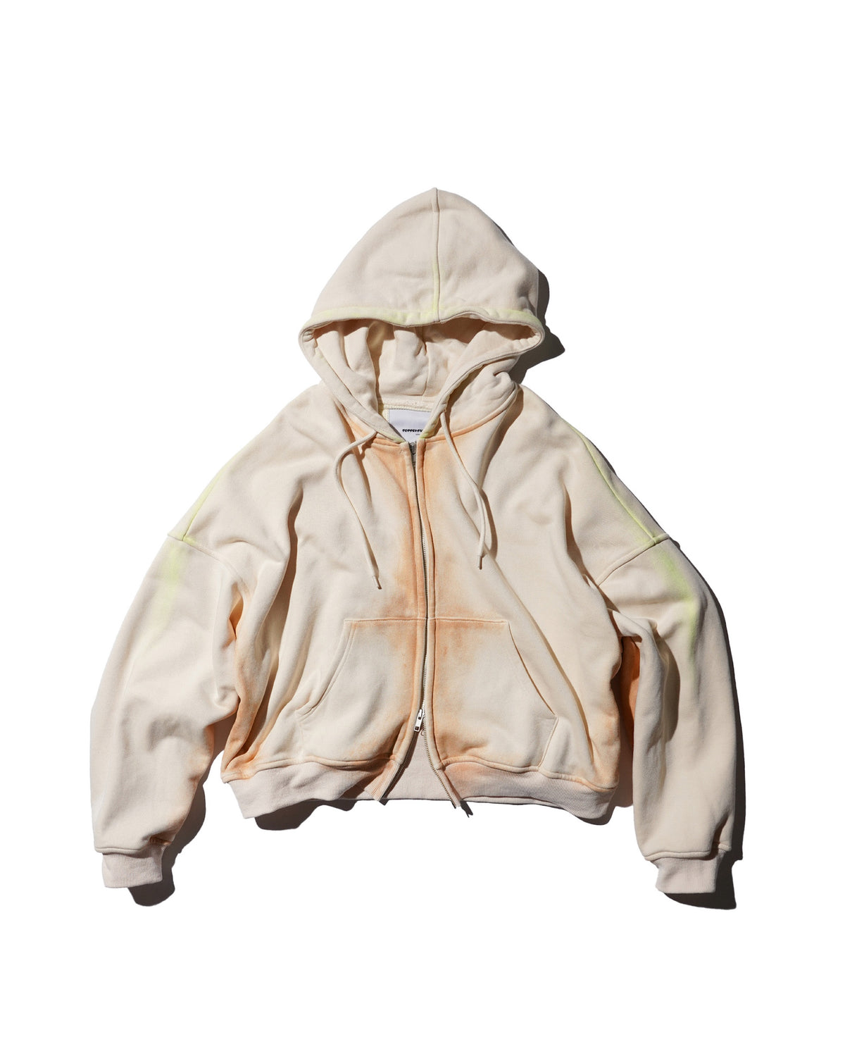 TEPPEI FURUYAMA PAINTFADE ZIP-UP HOODIE