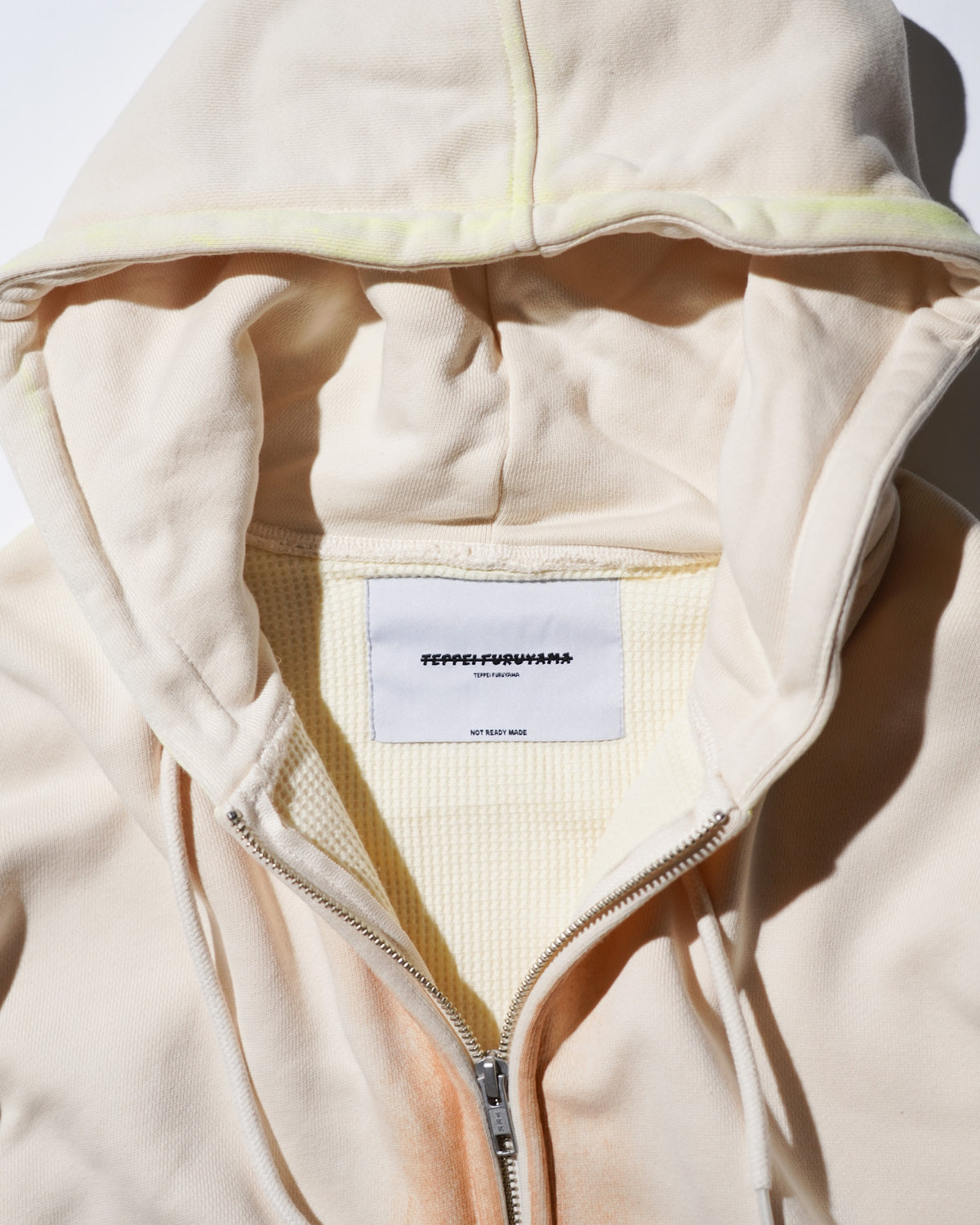 TEPPEI FURUYAMA PAINTFADE ZIP-UP HOODIE 1