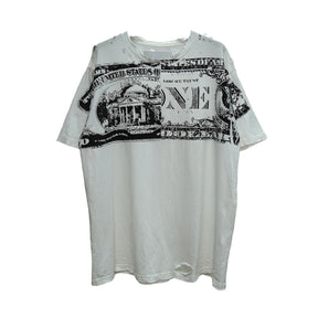 TEPPEI FURUYAMA / SS T DOLLAR BILL WHITE