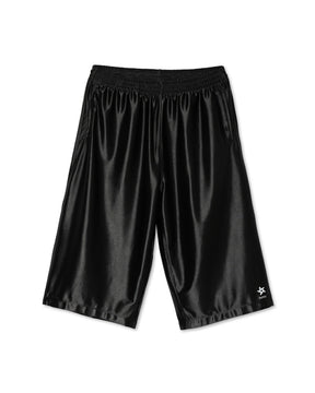 ROTOL / Poly Satin Basketball Shorts BLACK