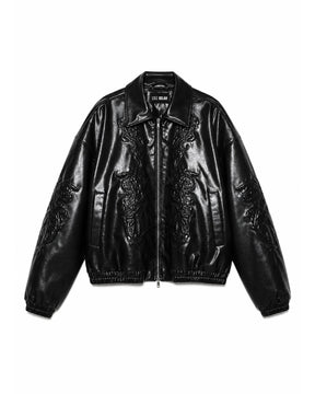 <span style="color: #f50b0b;">Last One</span> 【Pre-Order】1313 SELAH / VALPO ROSE ECO LEATHER JACKET BLACK