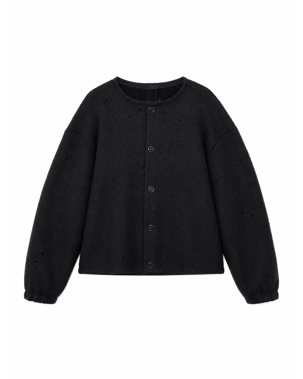 【Pre-Order】1313 SELAH / VI DISTRESSED WOOL CARDIGAN BLACK
