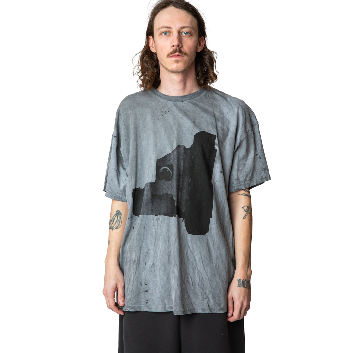 <span style="color: #ff2a00;">Last One</span> WESTFALL / CYBER SNOPPY T-SHIRT SS CHARCOAL