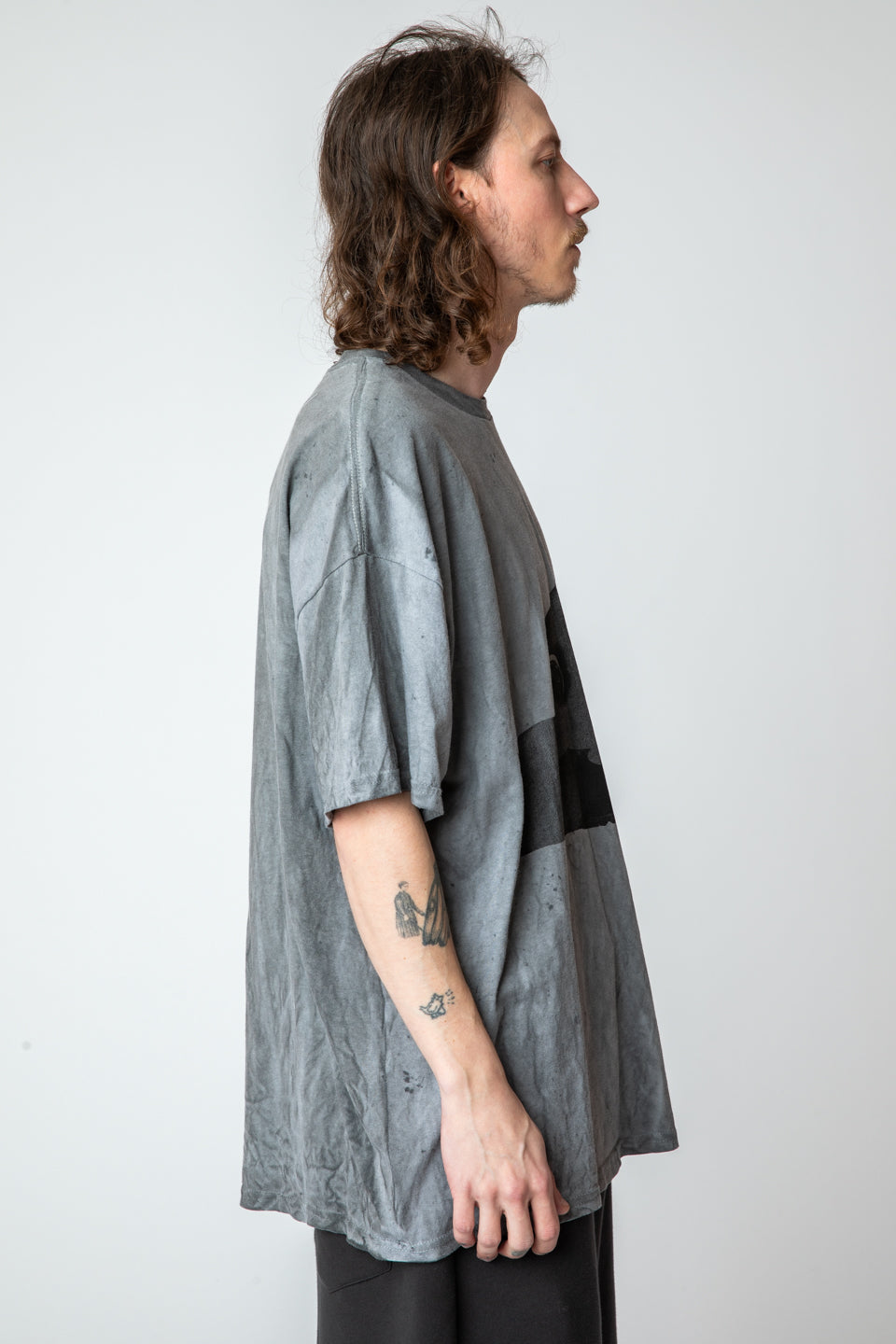 <span style="color: #ff2a00;">Last One</span> WESTFALL / CYBER SNOPPY T-SHIRT SS CHARCOAL