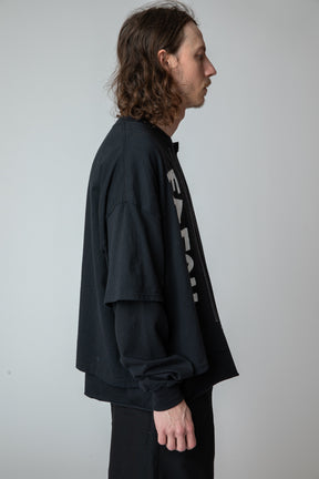 WESTFALL / WHATEVERWORKS DOUBLE SHIRT LS BLACK