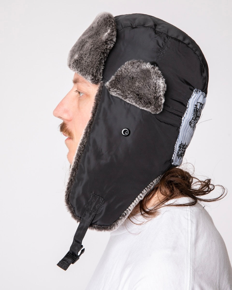 WESTFALL /  PATCH TRAPPER HAT BLACK