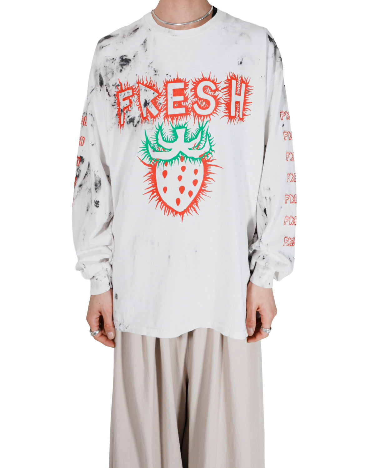 WESTFALL / CYBER FRESH T-SHIRT LS DIRTY WHITE