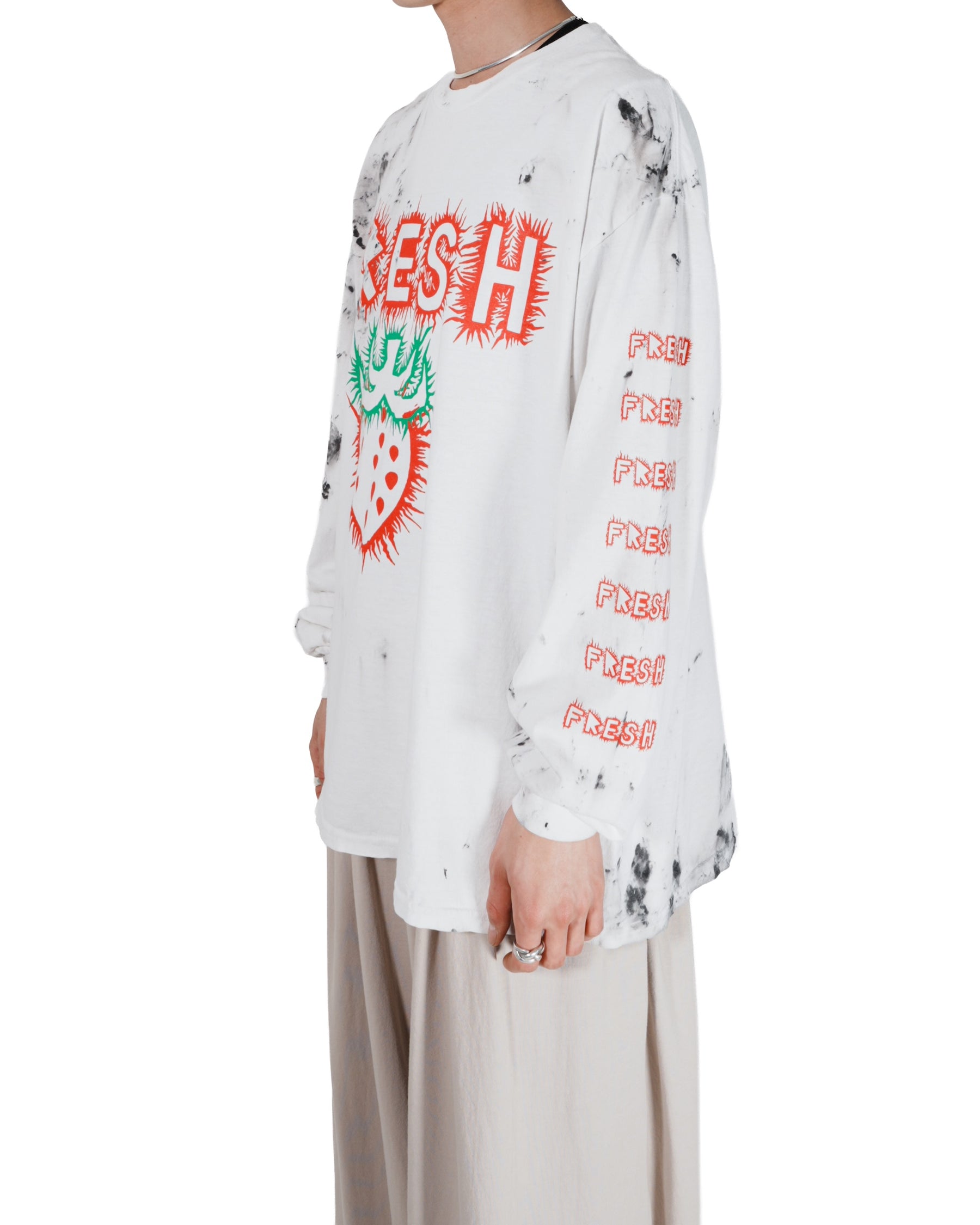 WESTFALL / CYBER FRESH T-SHIRT LS DIRTY WHITE