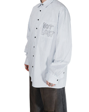 WESTFALL / NOT LOST SHIRT WHITE STRIPE