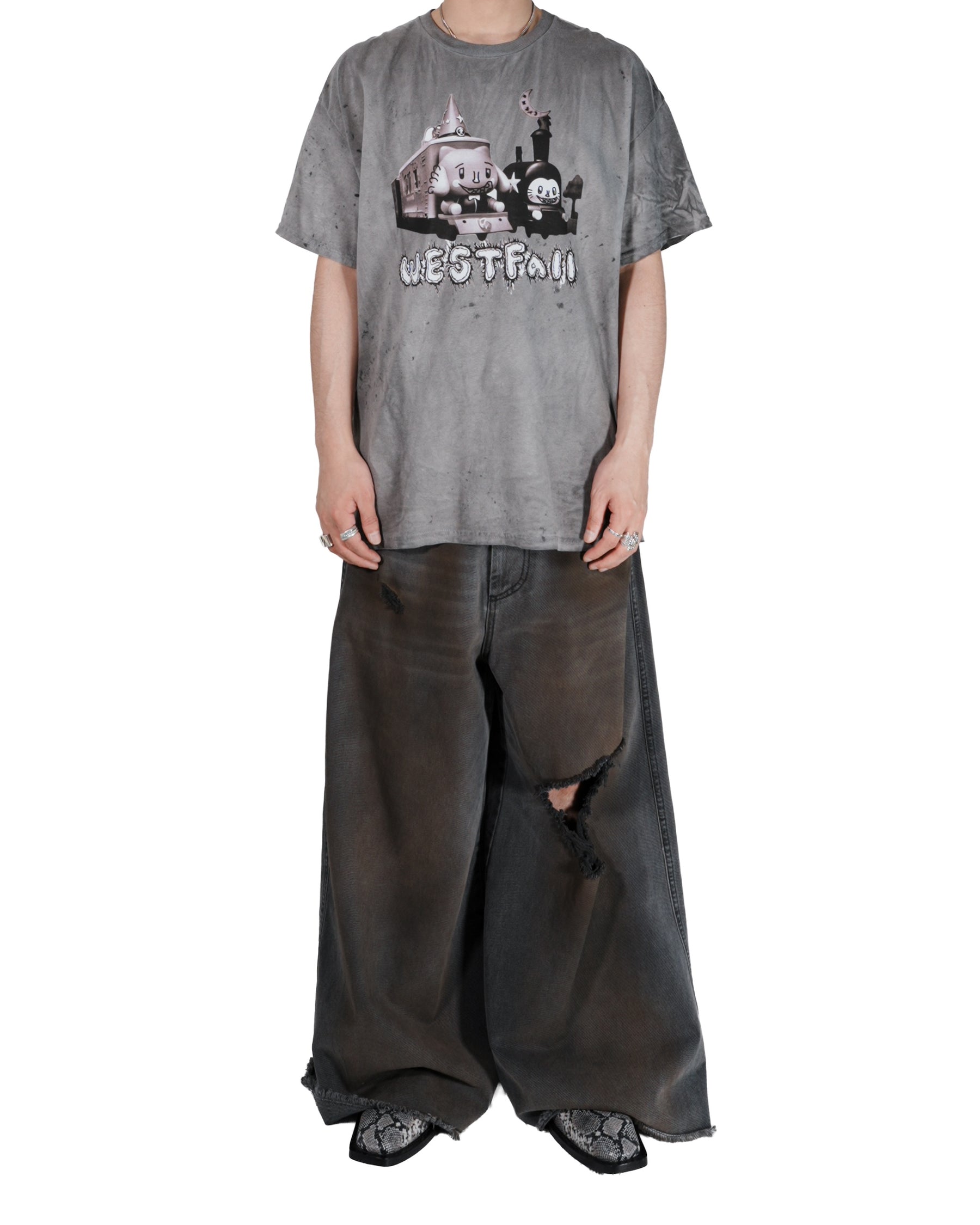 WESTFALL / WESTFALL TRAIN T-SHIRT SS CHARCOAL