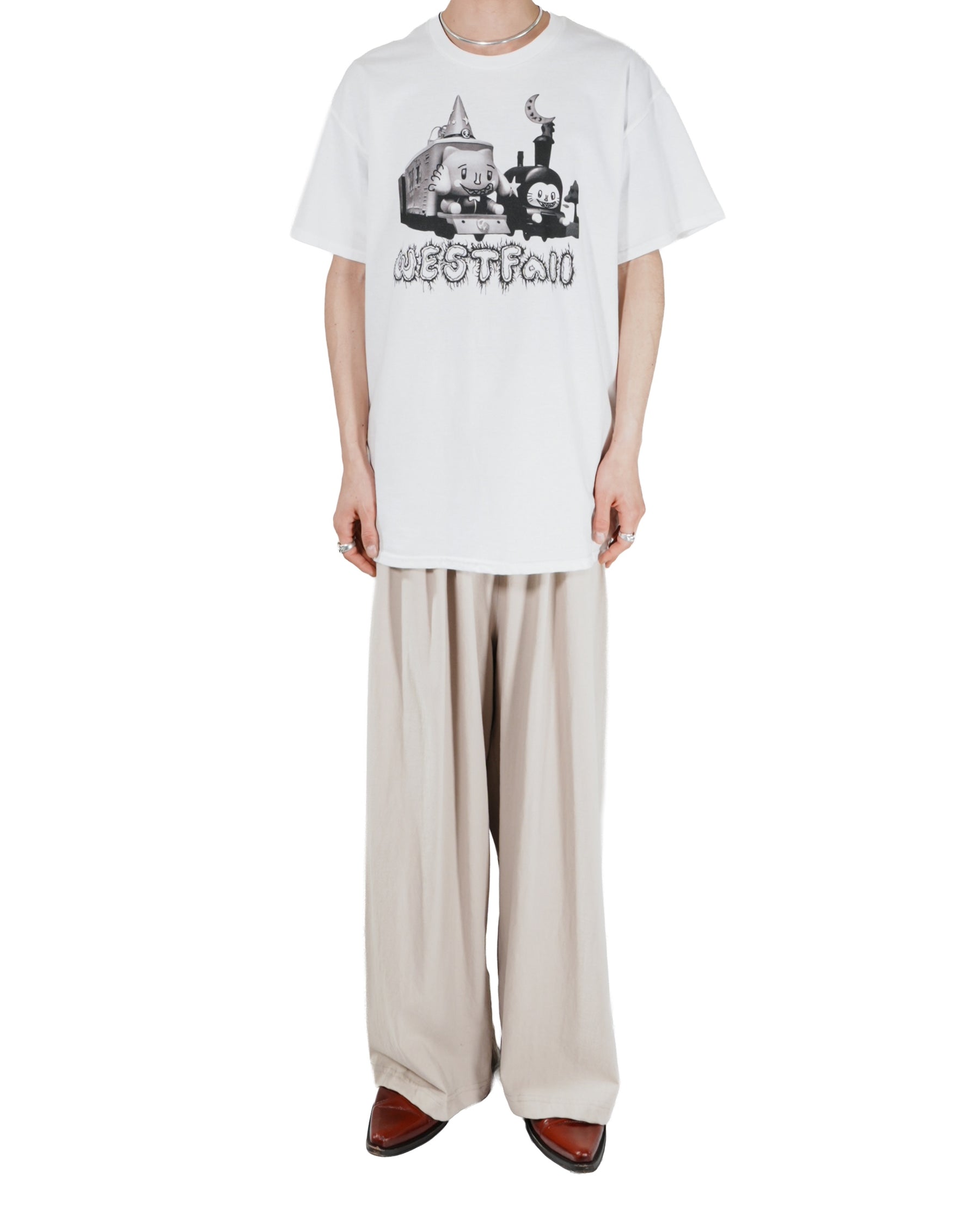 WESTFALL / WESTFALL TRAIN T-SHIRT SS WHITE