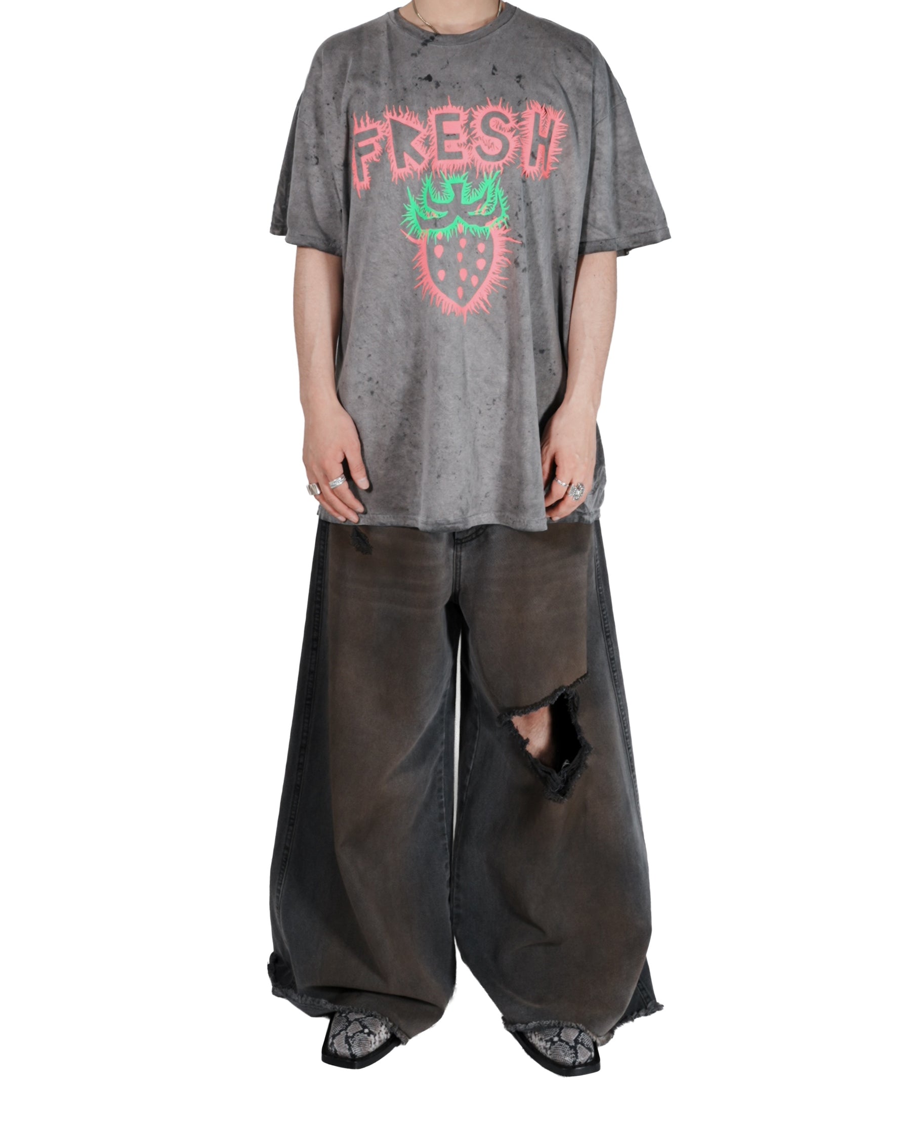 WESTFALL / CYBER FRESH T-SHIRT SS CHARCOAL