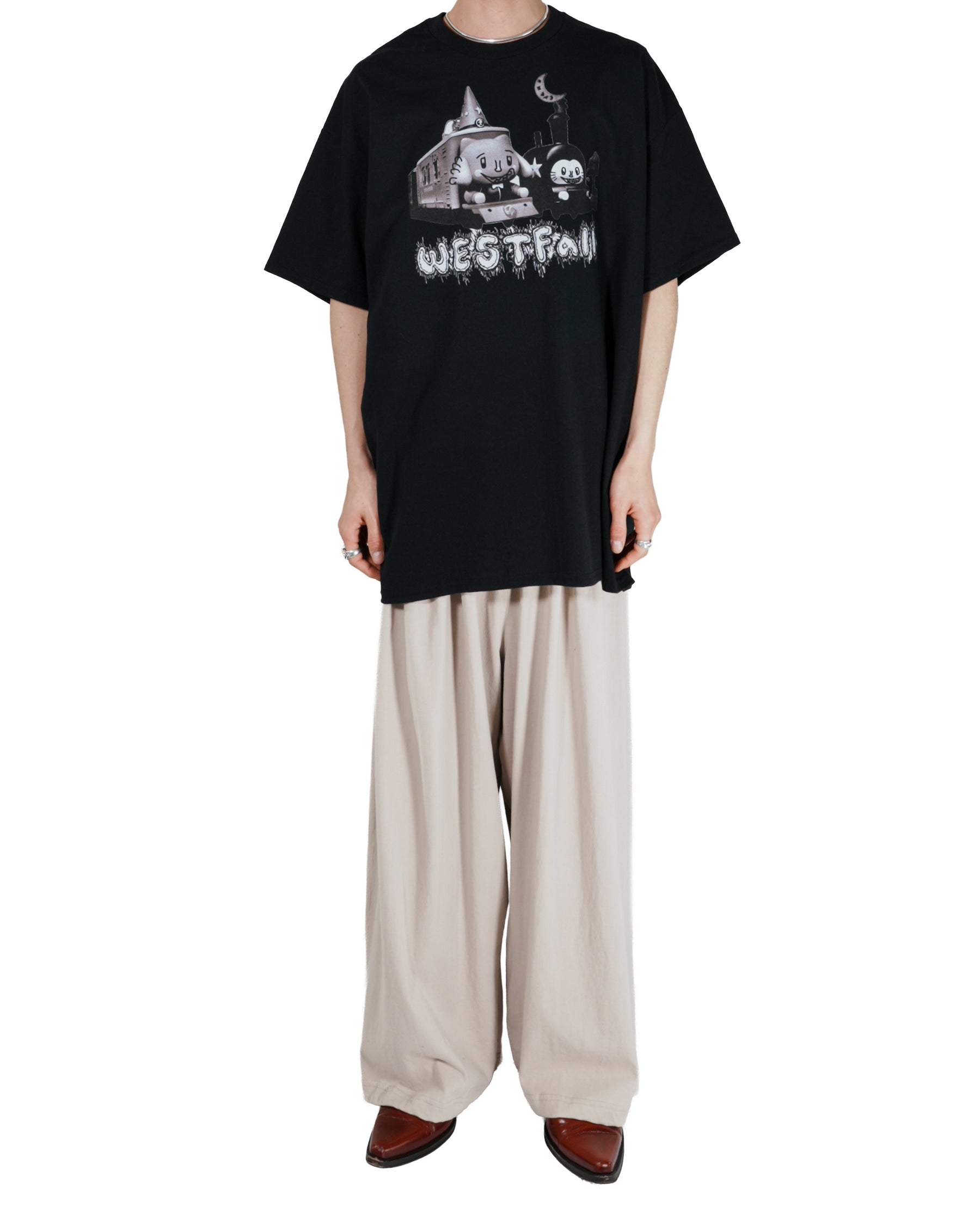 WESTFALL / WESTFALL TRAIN T-SHIRT SS BLACK