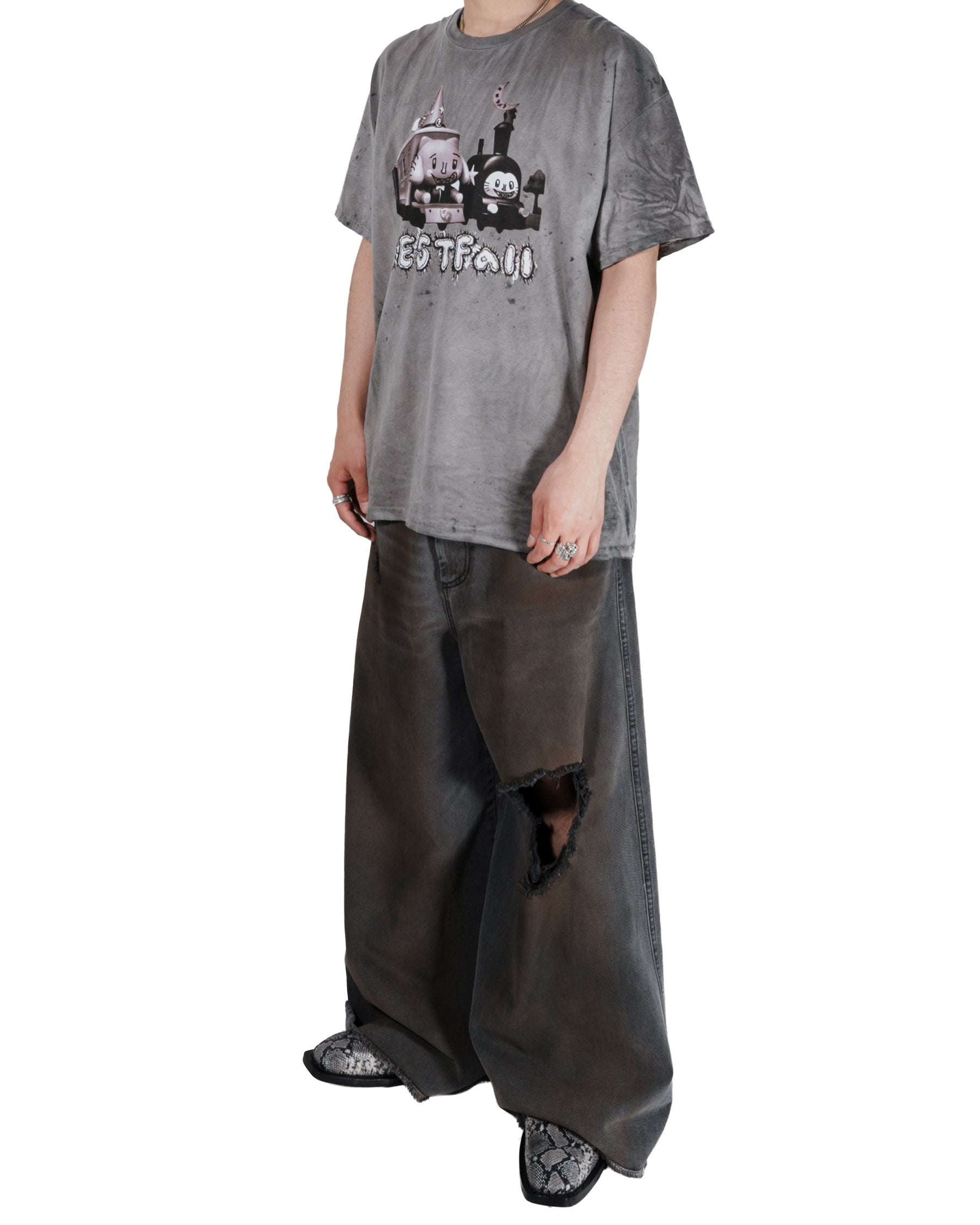 WESTFALL / WESTFALL TRAIN T-SHIRT SS CHARCOAL