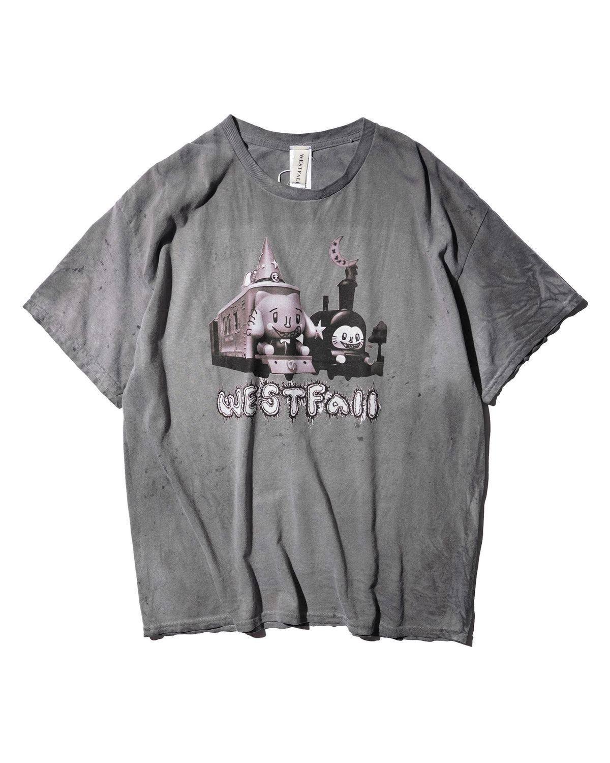 WESTFALL_WESTFALL TRAIN T-SHIRT SS CHARCOAL_1