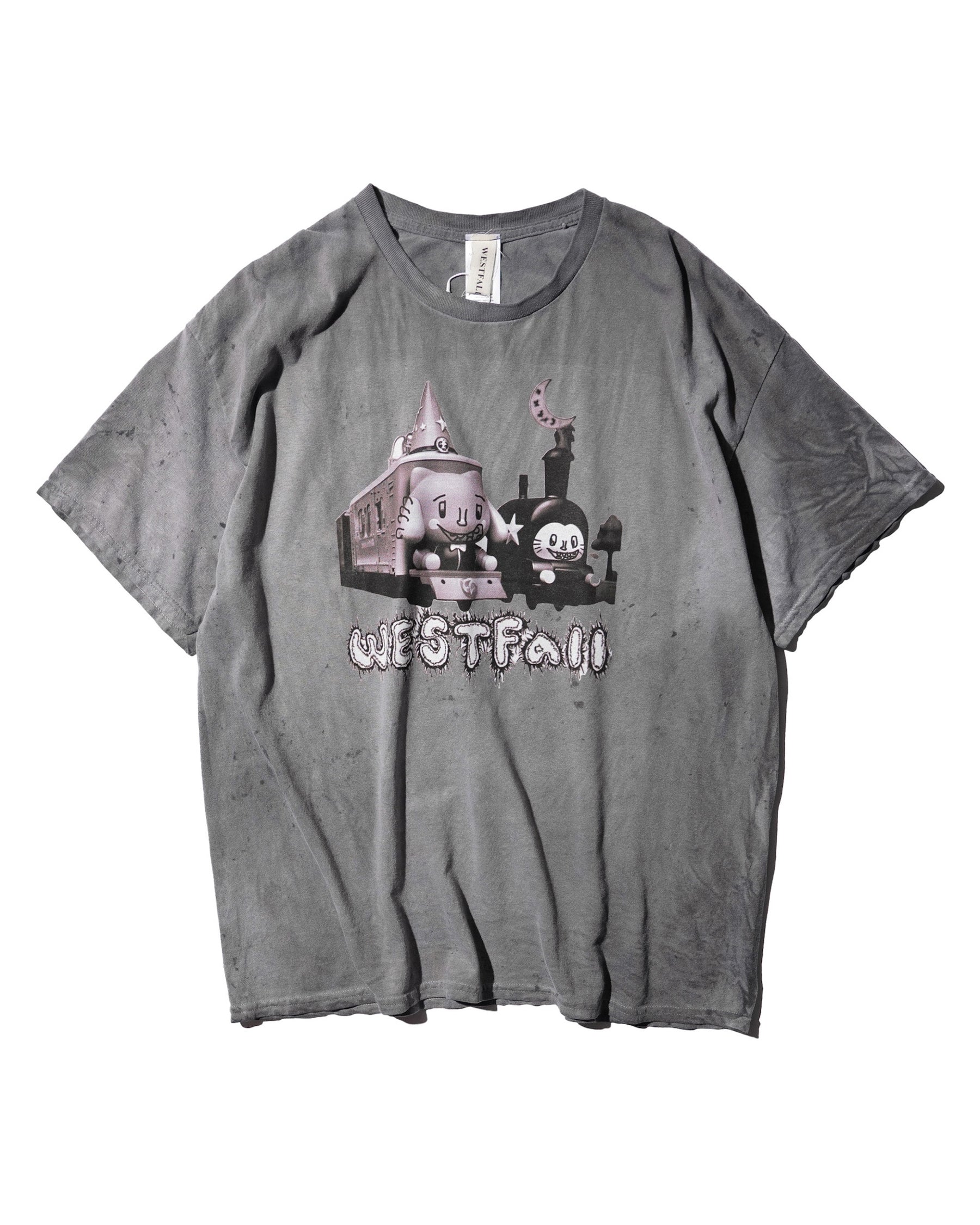 WESTFALL_WESTFALL TRAIN T-SHIRT SS CHARCOAL_1