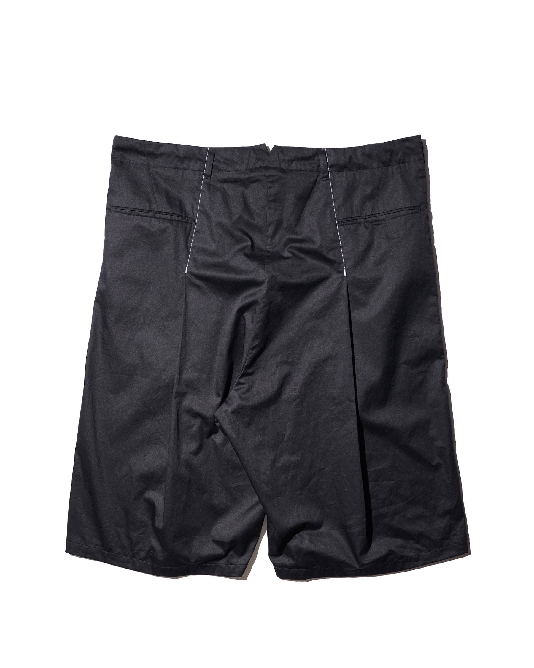 WHATEVERWORKS-JUMBO DRAWCORD SHORTS BLACK_4