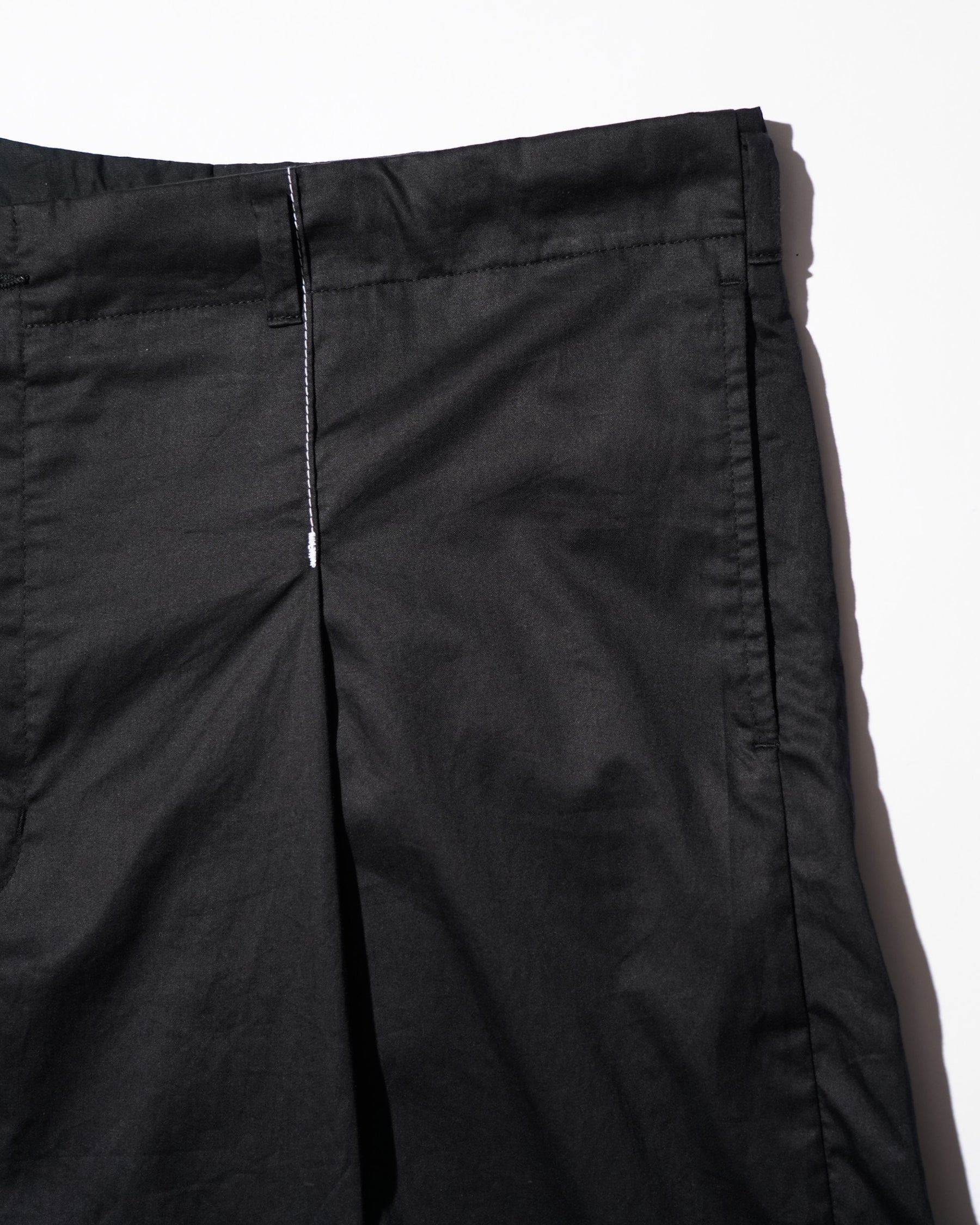 WHATEVERWORKS-JUMBO DRAWCORD SHORTS BLACK_6