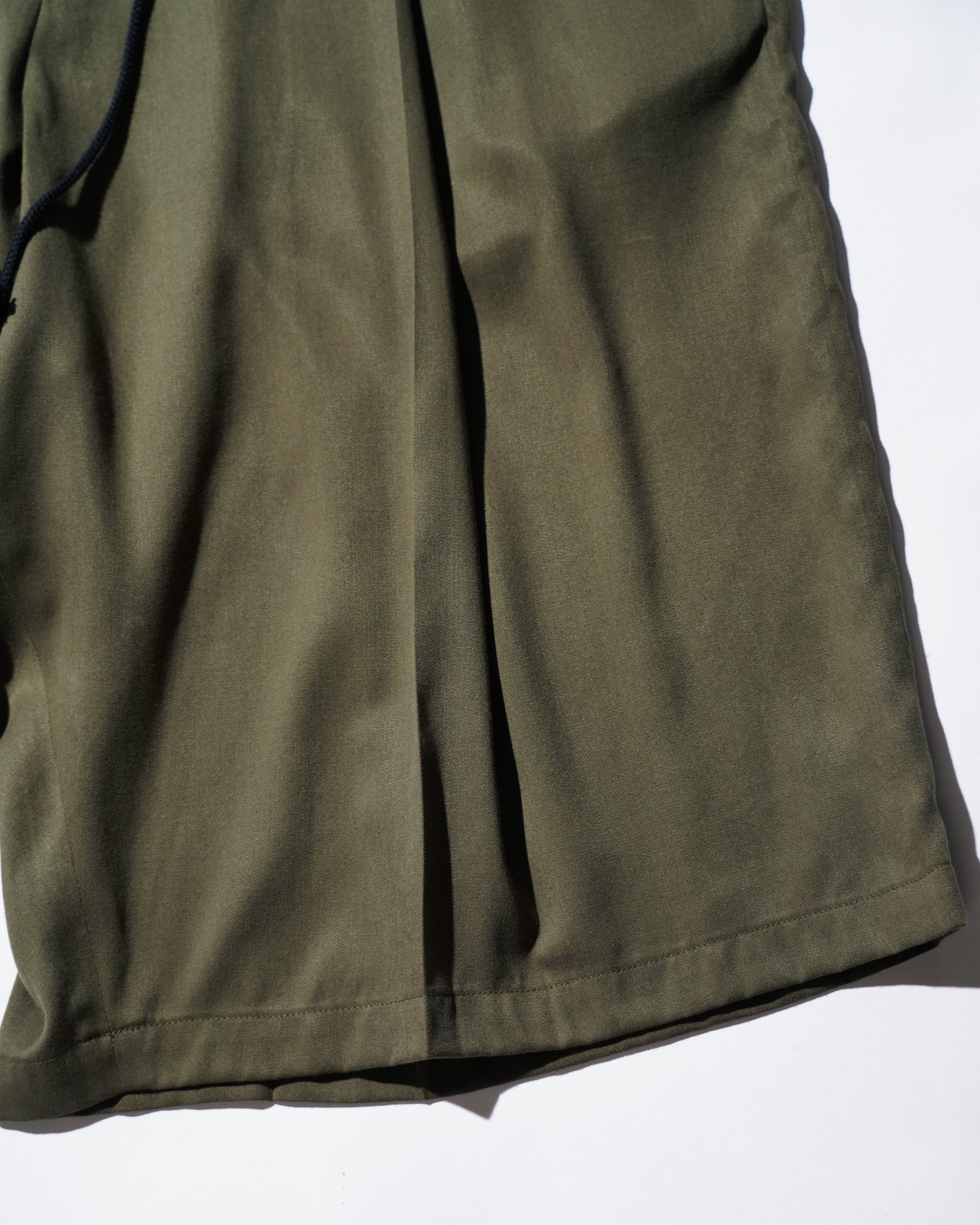 WHATEVERWORKS / JUMBO DRAWCORD SHORTS GREEN_8