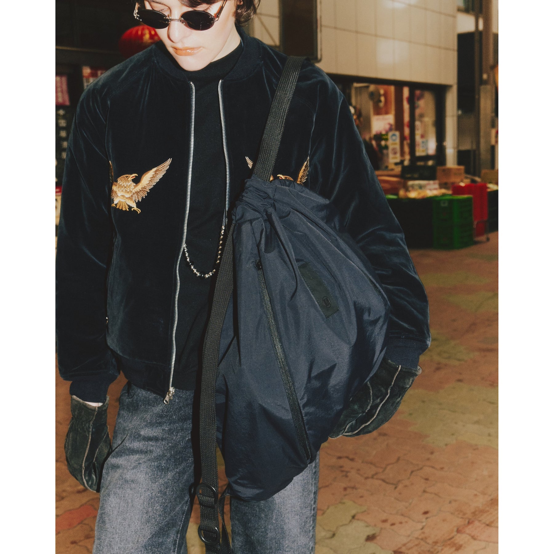 Last One yorozu / NINJA-TEX BACKPACK BLACK