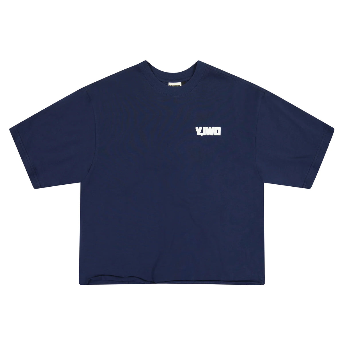 <span style="color: #f50b0b;">Last One</span> Y,IWO / Big Boy Club Cropped Tee NAVY