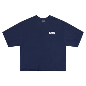 <span style="color: #f50b0b;">Last One</span> Y,IWO / Big Boy Club Cropped Tee NAVY