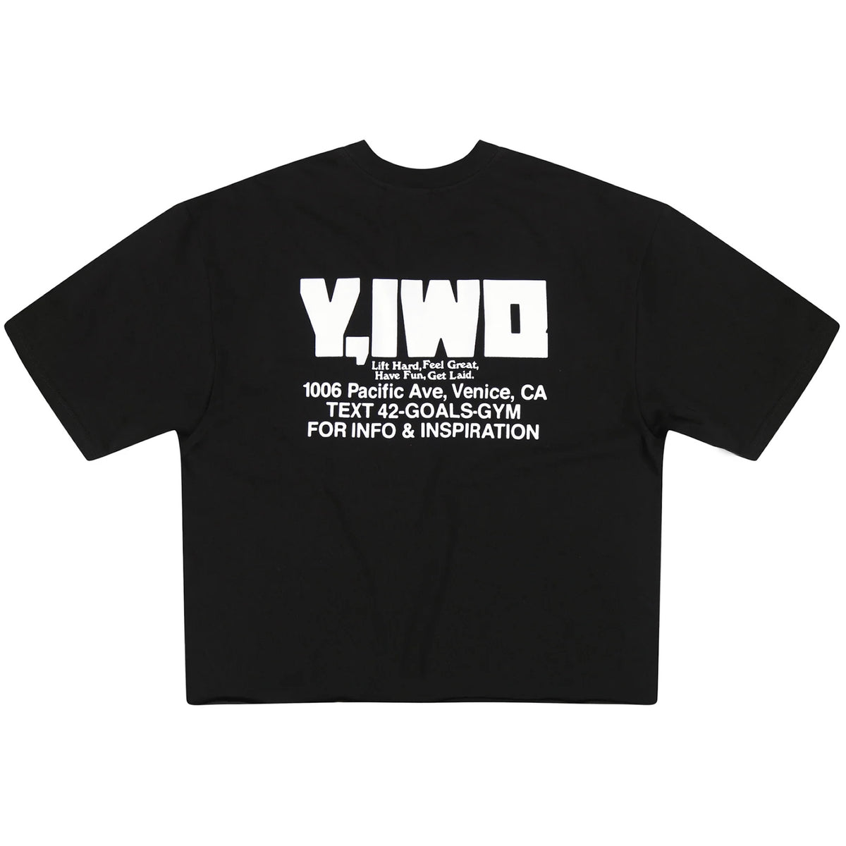 <span style="color: #f50b0b;">Last One</span> Y,IWO / Hardwear Cropped Tee BLACK