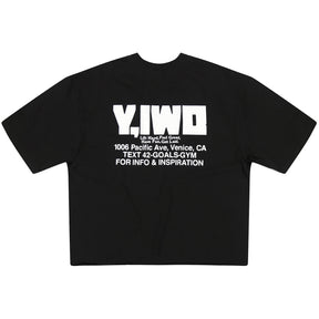 <span style="color: #f50b0b;">Last One</span> Y,IWO / Hardwear Cropped Tee BLACK