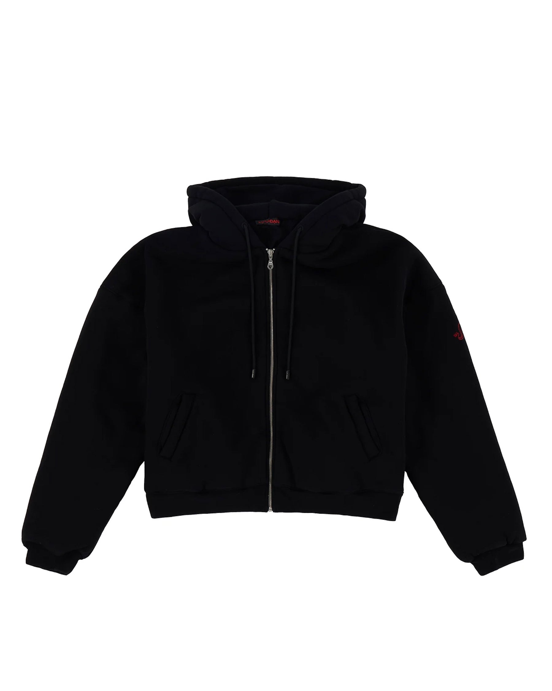 【Pre-Order】LU'U DAN / WADDED HOODIE SOFT BLACK