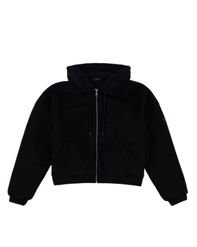【Pre-Order】LU'U DAN / WADDED HOODIE SOFT BLACK