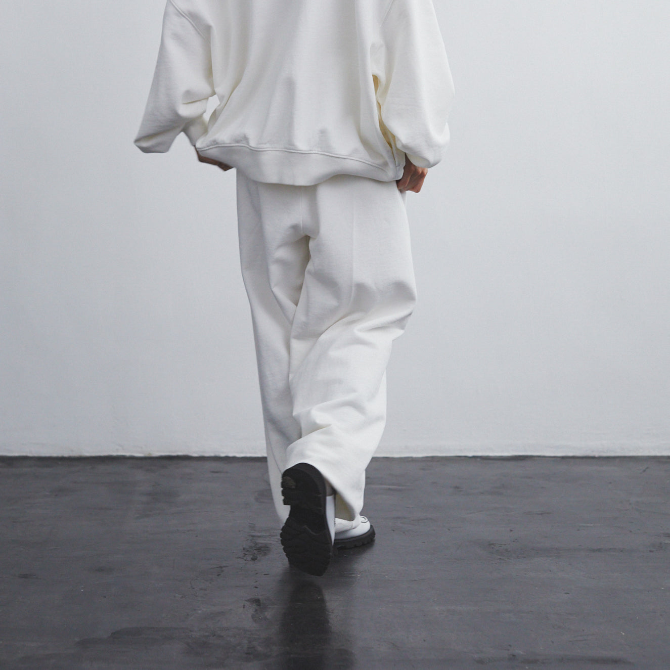 WILLY CHAVARRIA / BASIC SWEAT PANTS BRIGHT WHITE
