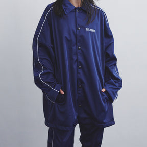 WILLY CHAVARRIA / MONSTER PUFFER TRACK JACKET NAVY