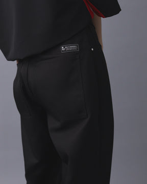 WILLY CHAVARRIA / STRAIGHT WIDE PANTS WILLY BLACK