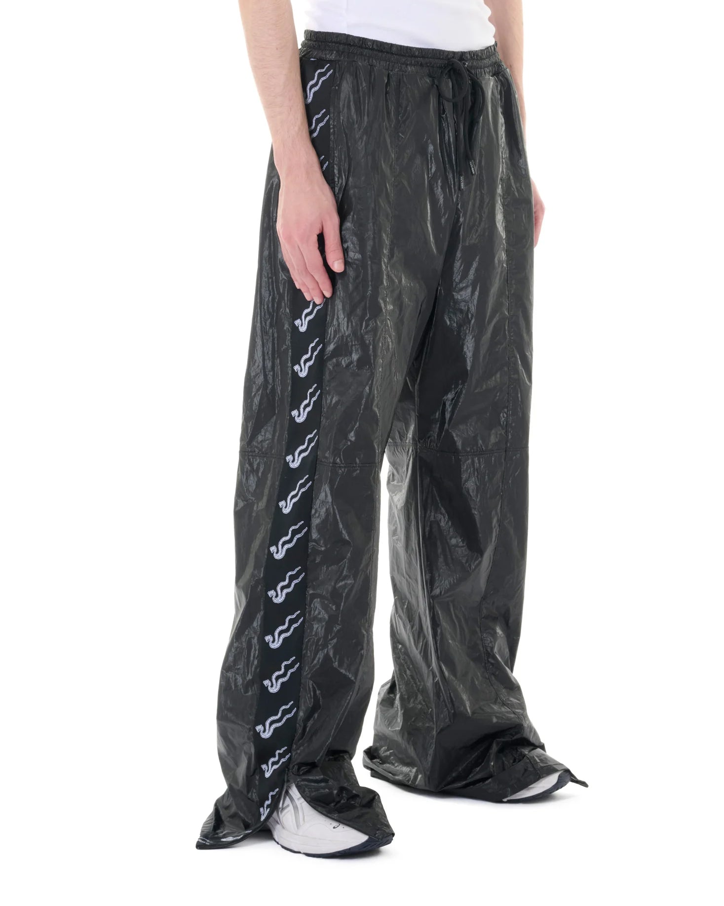 <span style="color: #f50b0b;">Last One</span> 【Pre-Order】 LU'U DAN / STACKED PANTS BLACK