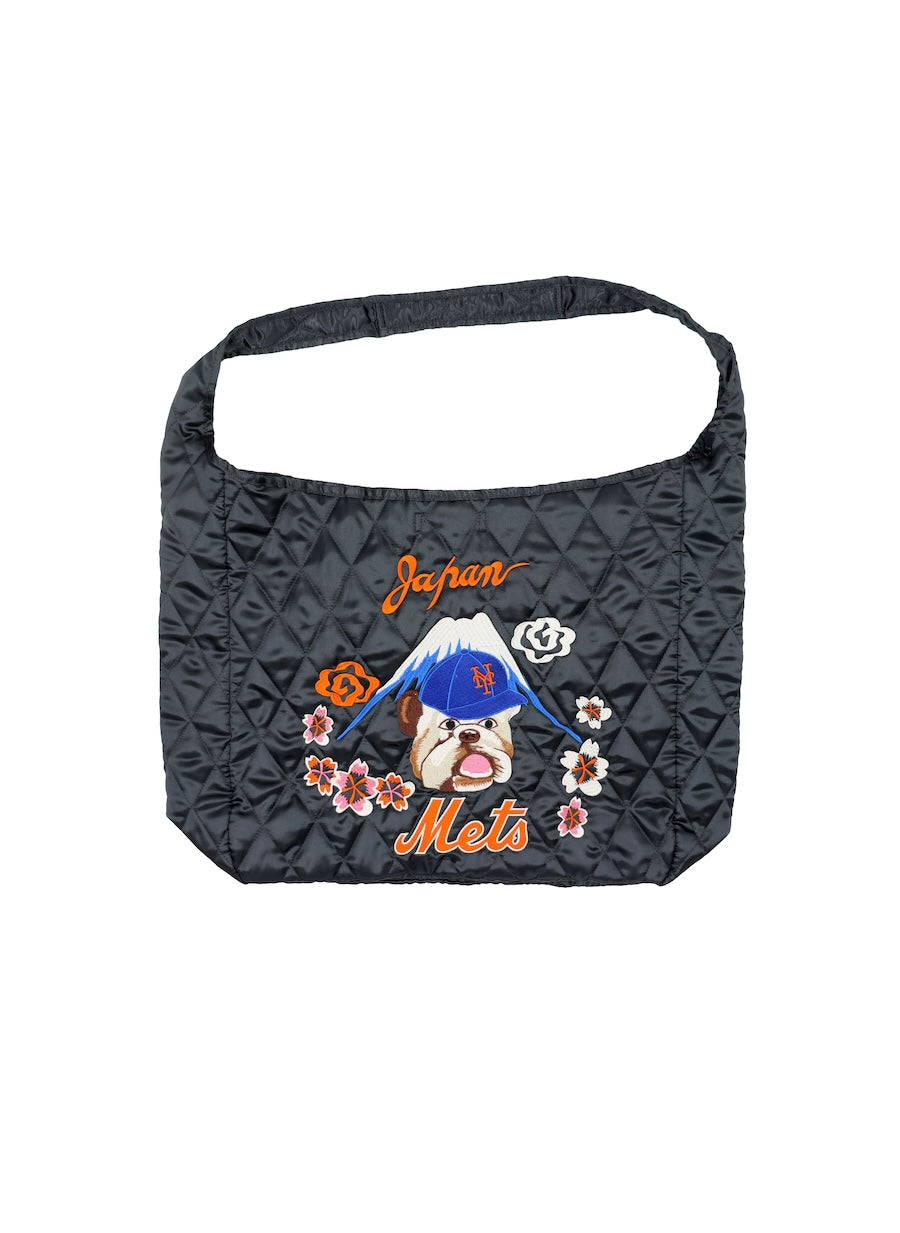 NFIELDER DESIGN×MLB / MLB-211 MLB SJ SHOULDER BAG NY Mets Black