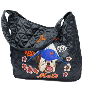 NFIELDER DESIGN×MLB / MLB-211 MLB SJ SHOULDER BAG NY Mets Black