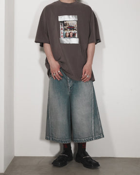 ROTOL / Triple Seams 6P Denim Shorts Damage INDIGO