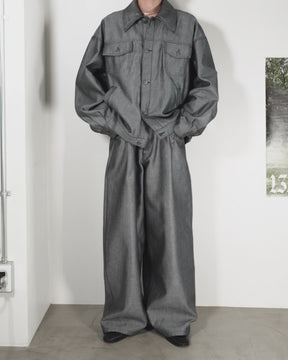 1313 SELAH / MAXIMO DENIM PANTS SILVER