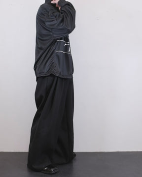 1313 SELAH / TRECE POLO LONGSLEEVE BLACK