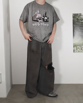 WESTFALL / WESTFALL TRAIN T-SHIRT SS CHARCOAL