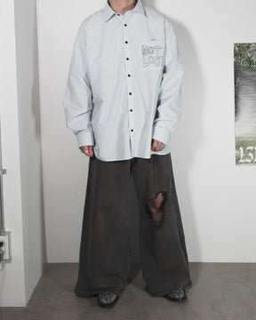 WESTFALL / NOT LOST SHIRT WHITE STRIPE