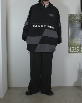 <span style="color: #f50b0b;">Last One</span> Martine Rose / HOCKEY PULLOVER BLACK-GREY