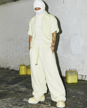 <span style="color: #f50b0b;">Last One</span> LU'U DAN / WADDED SHIFT SHIRT SPOILED MILK