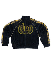 【Pre-Order】LU'U DAN / SUPA SLEAZE TRACK JACKET BAROQUE BLACK