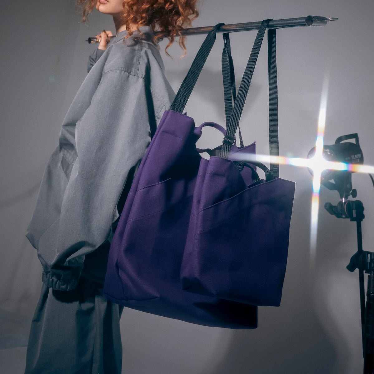 Last One yorozu / yorozu TOTE PURPLE