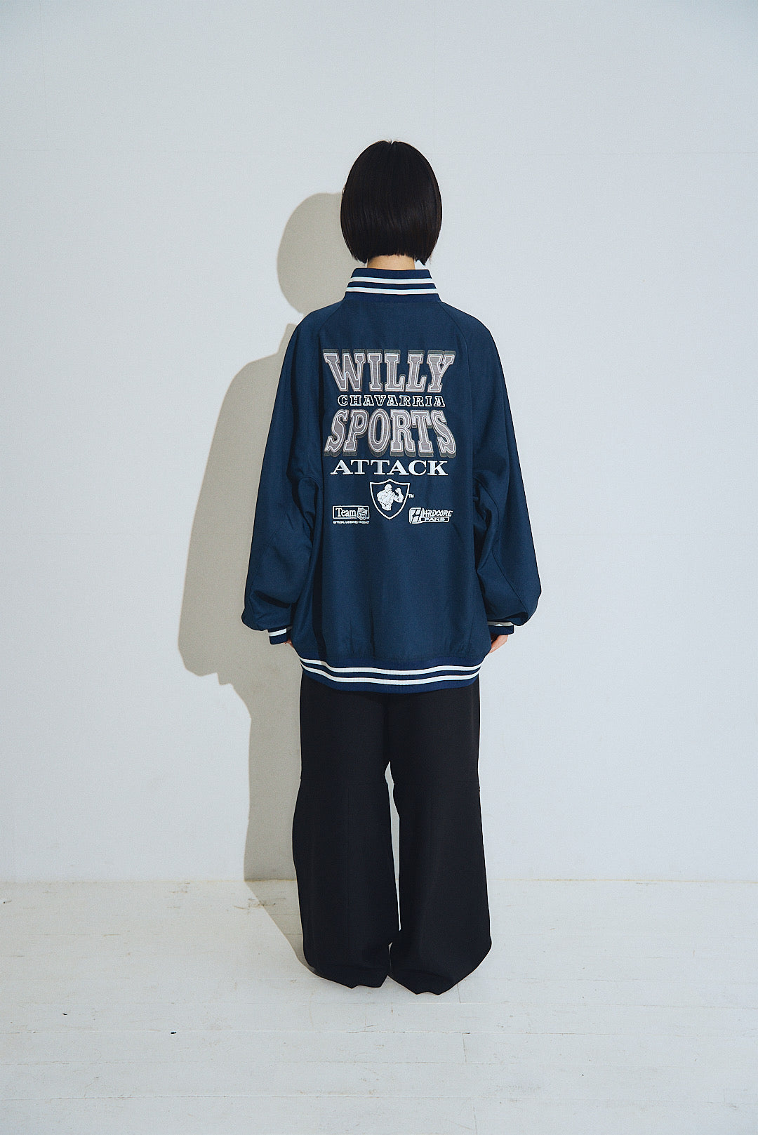 WILLY CHAVARRIA / STADIUM JACKET RECYCTEX VISION BLUE