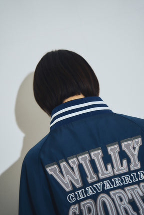 WILLY CHAVARRIA /  STADIUM JACKET RECYCTEX VISION BLUE