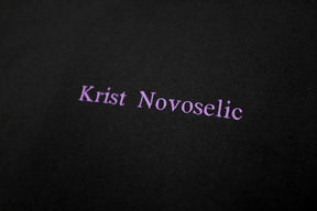 CCTB / Novoselic T BLACK  NIRVANAのベースであるKrist Novoselic【クリス・ノヴォセリック】。Kurt Cobain【カート・コベイン】Foo FightersのDavid Grohl【デイヴ・グロール】の天才2人に囲まれたクリスが僕は大好きでした。異様に高い身長。あまり冴えないルックス。アイコンでもなんでもないファッション。名前画像。